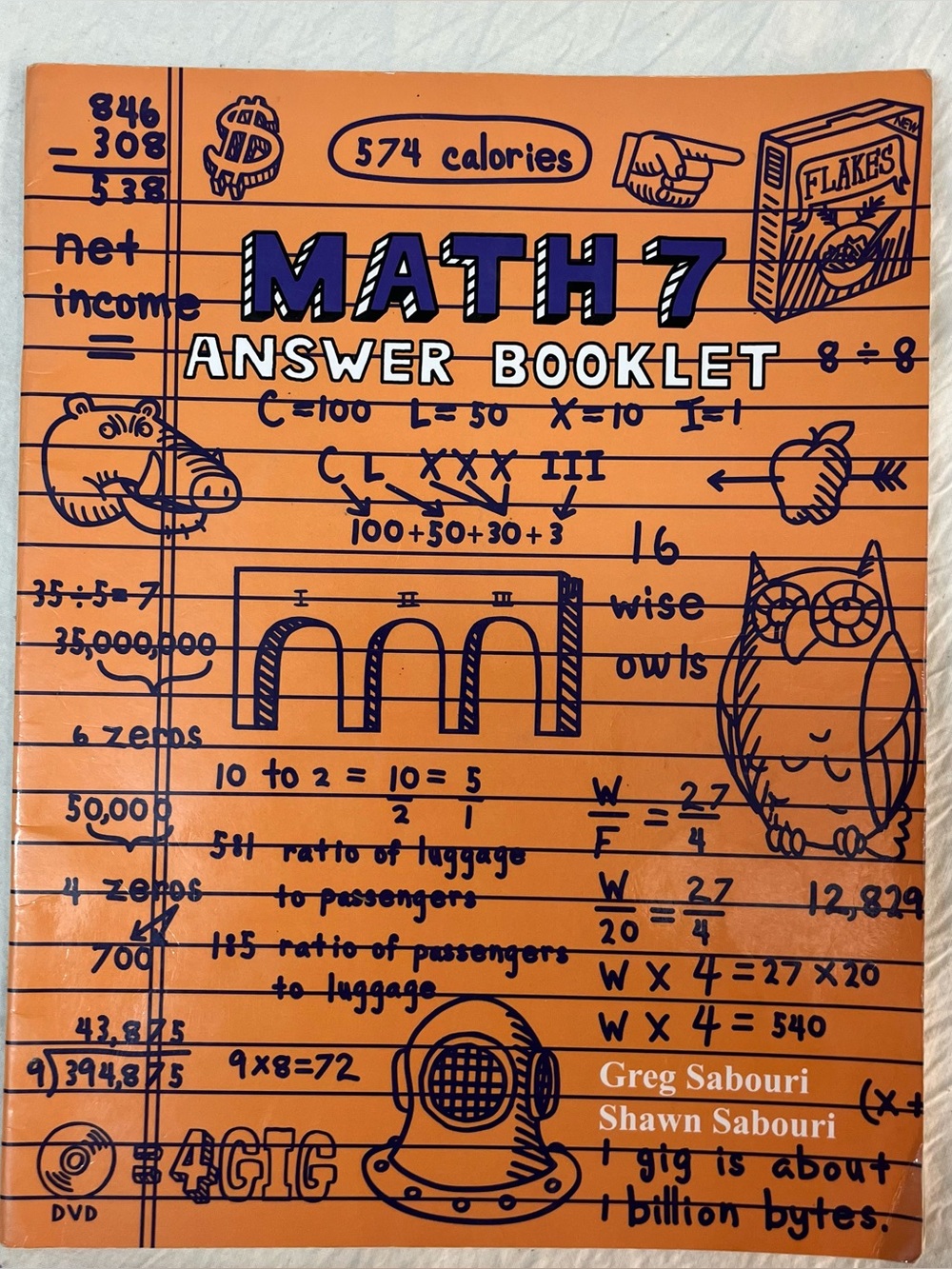 Teaching Textbooks Math 7 Answer Key Booklet 7th grade homeschool math
